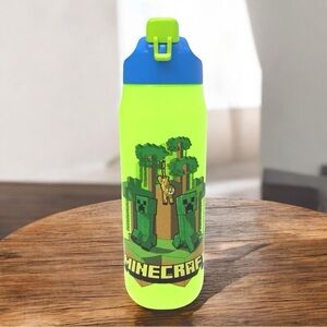 Minecraft Game Licensed Character Chug Bottles with Flip-Top Lids, 20-oz.